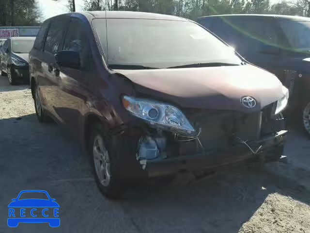 2013 TOYOTA SIENNA 5TDZK3DC4DS310100 image 0