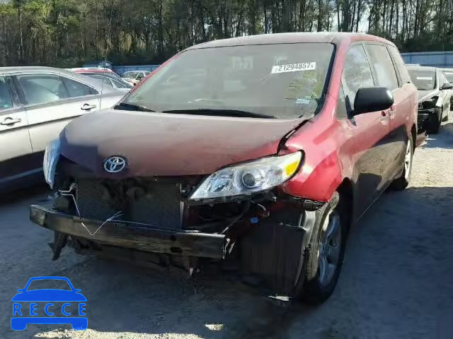 2013 TOYOTA SIENNA 5TDZK3DC4DS310100 image 1