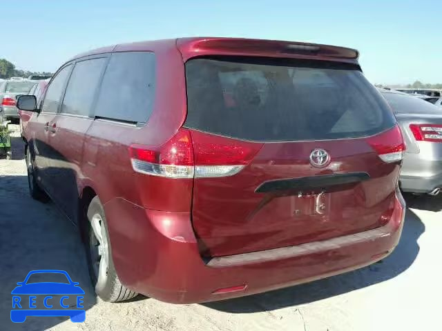 2013 TOYOTA SIENNA 5TDZK3DC4DS310100 image 2