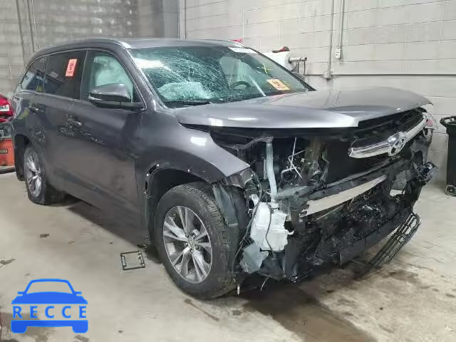 2014 TOYOTA HIGHLANDER 5TDJKRFH0ES020060 image 0