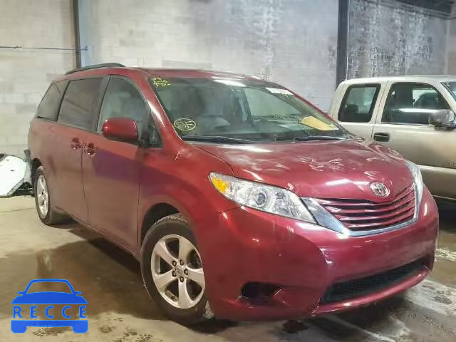 2015 TOYOTA SIENNA LE 5TDKK3DC4FS606500 image 0