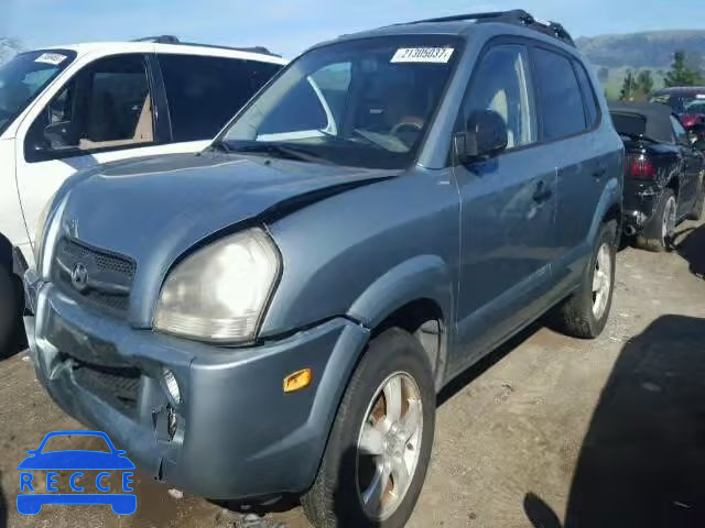 2006 HYUNDAI TUCSON GL KM8JM12B56U436126 зображення 1