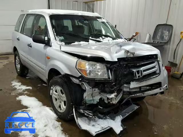 2006 HONDA PILOT LX 2HKYF18176H519322 зображення 0