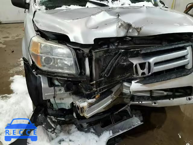 2006 HONDA PILOT LX 2HKYF18176H519322 зображення 8