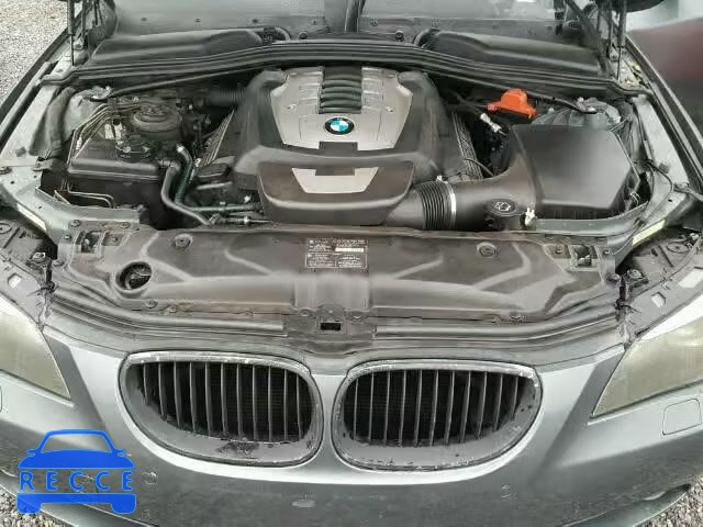 2007 BMW 550I WBANB53587CP06966 image 6