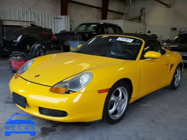 2001 PORSCHE BOXSTER WP0CA29861U625589 зображення 1