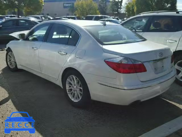 2011 HYUNDAI GENESIS KMHGC4DE2BU113572 image 2