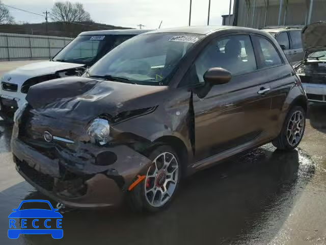 2013 FIAT 500 SPORT 3C3CFFBR3DT684386 image 1