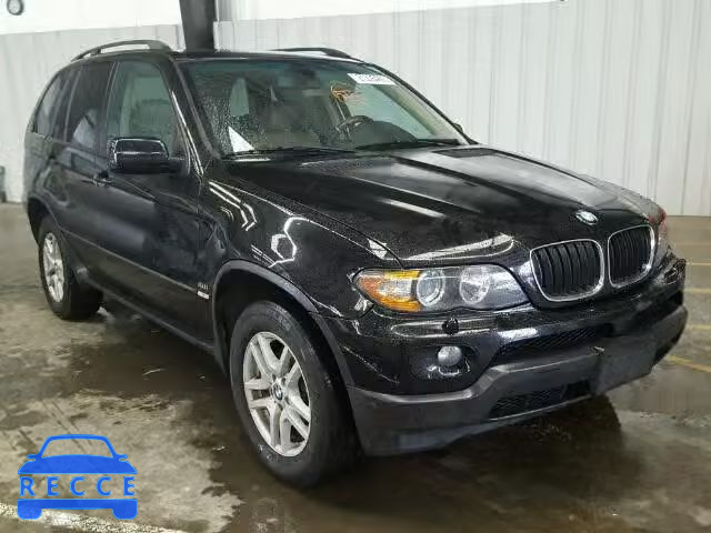 2006 BMW X5 3.0I 5UXFA13536LY48593 зображення 0