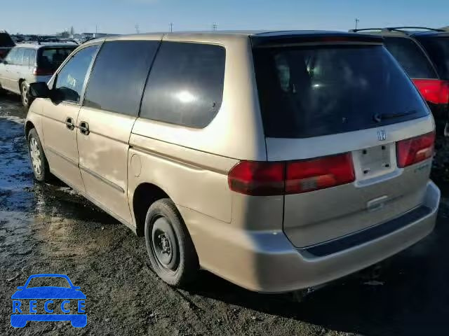 2001 HONDA ODYSSEY LX 2HKRL185X1H512681 image 2