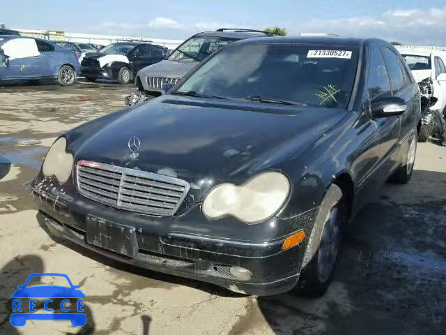 2003 MERCEDES-BENZ C240 WDBRF61J43F301127 зображення 1