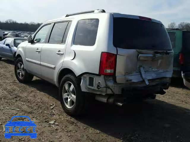 2011 HONDA PILOT EX 5FNYF4H43BB036902 image 2