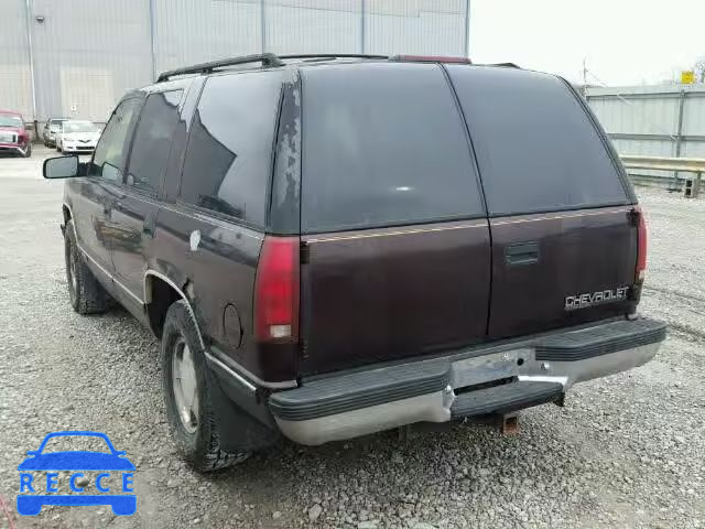 1996 CHEVROLET TAHOE K150 1GNEK13R9TJ320729 image 2