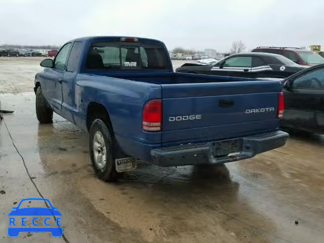 2003 DODGE DAKOTA SPO 1D7HL32X43S119240 image 2