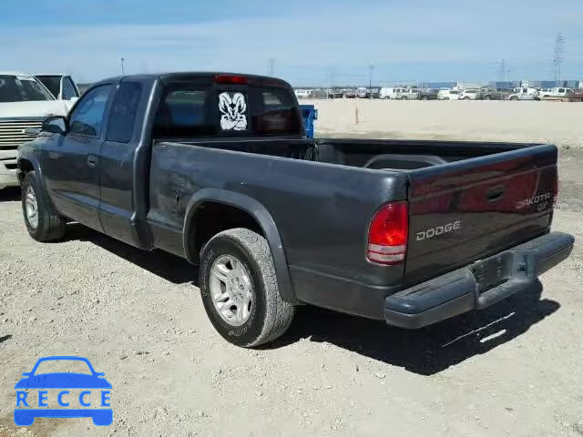 2003 DODGE DAKOTA SXT 1D7HL12X53S247037 зображення 2