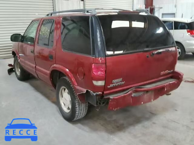 1996 GMC JIMMY 1GKCS13W0T2554780 image 2