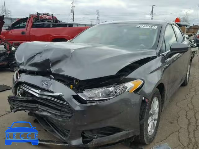 2016 FORD FUSION S 3FA6P0G72GR111447 image 1