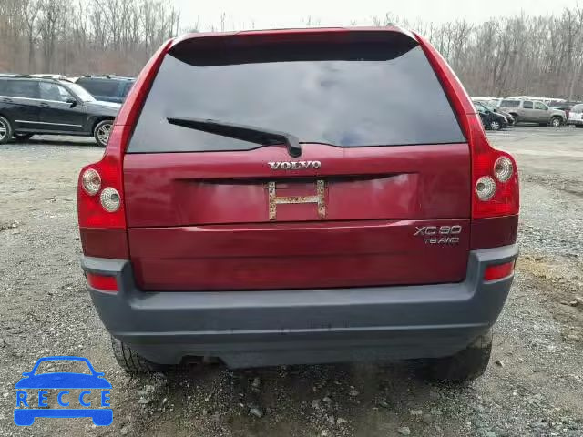 2004 VOLVO XC90 T6 YV1CZ91H141060438 image 9