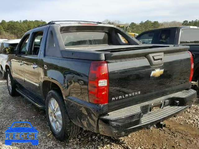 2009 CHEVROLET AVALANCHE 3GNEC32J79G278818 зображення 2