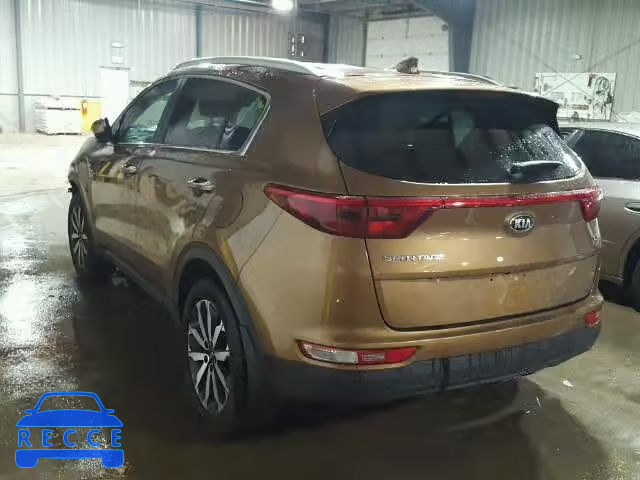 2017 KIA SPORTAGE E KNDPNCAC1H7106955 зображення 2