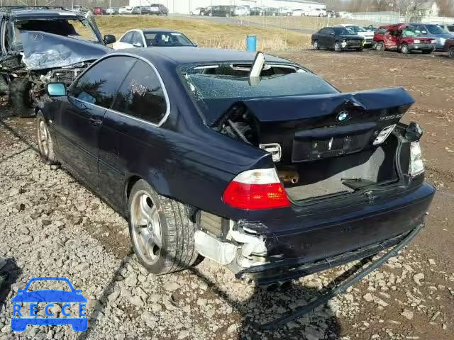 2003 BMW 330CI WBABN53453PH02848 image 2