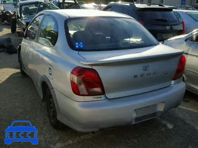 2000 TOYOTA ECHO JTDAT1239Y0040467 image 2