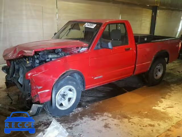 1991 CHEVROLET S10 1GCCS14Z1M8104266 image 1