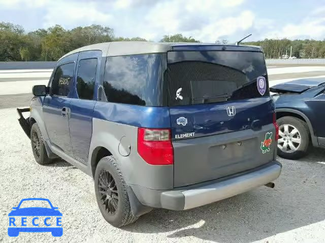 2003 HONDA ELEMENT DX 5J6YH18223L003020 image 2