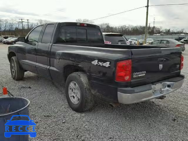 2005 DODGE DAKOTA SLT 1D7HW42NX5S331171 image 2