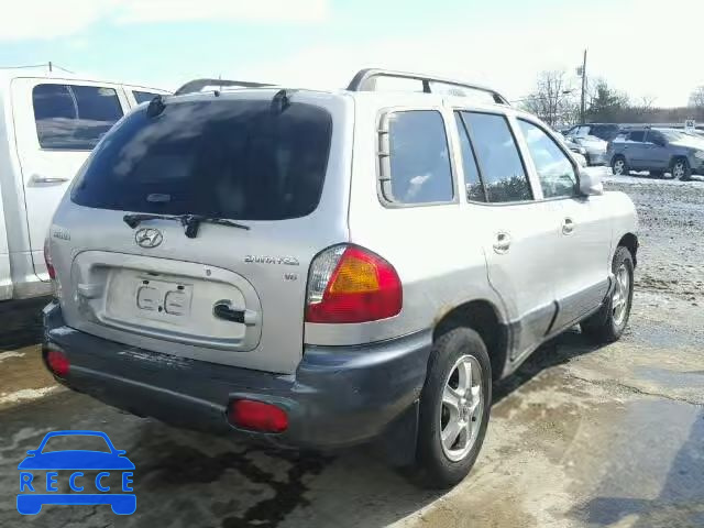 2004 HYUNDAI SANTA FE KM8SB13D64U620529 image 3