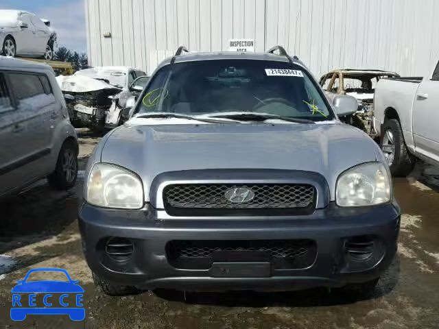 2004 HYUNDAI SANTA FE KM8SB13D64U620529 image 8