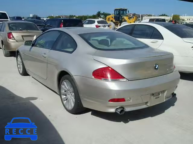 2005 BMW 645CI WBAEH73405CF95329 image 2