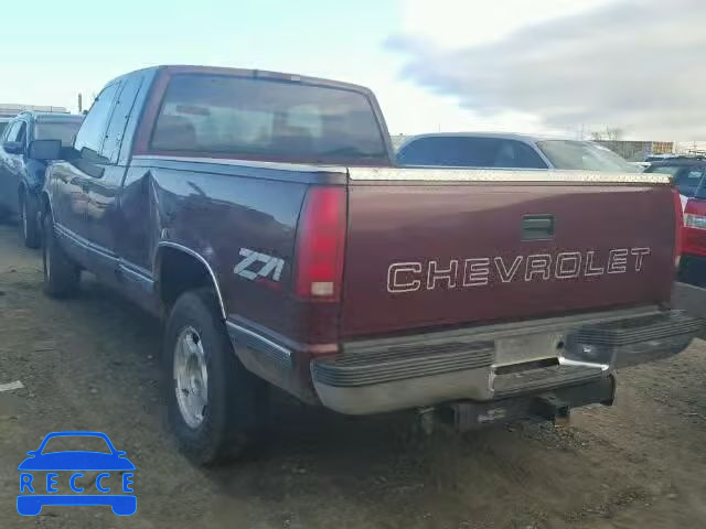 1999 CHEVROLET K1500 1GCEK19R1XR109158 image 2