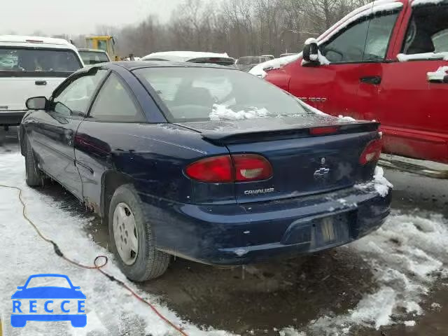 2001 CHEVROLET CAVALIER 1G1JC124X17314354 image 2