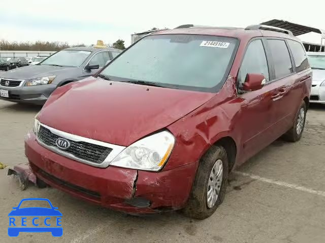 2012 KIA SEDONA LX KNDMG4C7XC6441861 image 1