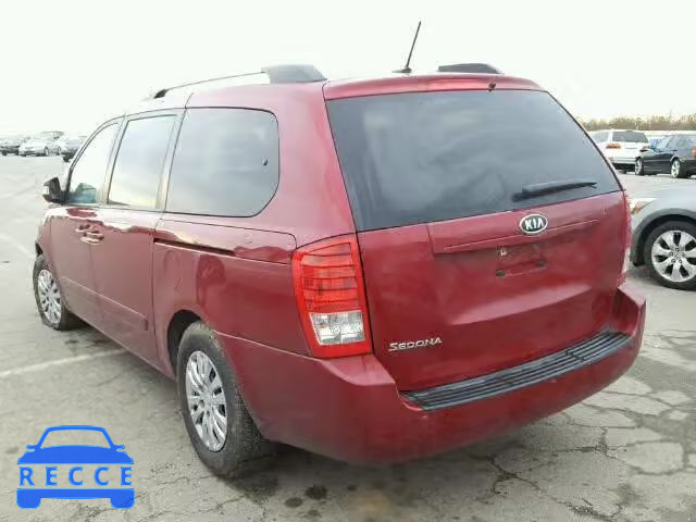 2012 KIA SEDONA LX KNDMG4C7XC6441861 image 2