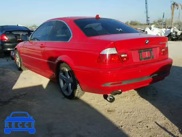 2004 BMW 325CI WBABD33464PL04960 image 2