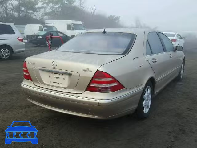 2001 MERCEDES-BENZ S430 WDBNG70JX1A143423 image 3