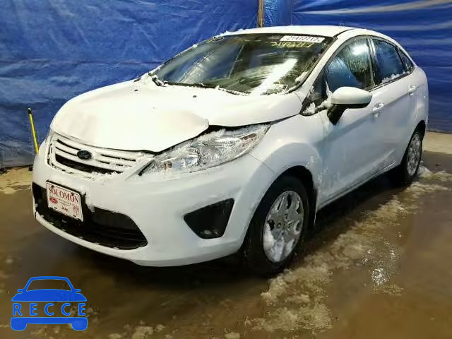 2013 FORD FIESTA S 3FADP4AJ1DM116618 зображення 1