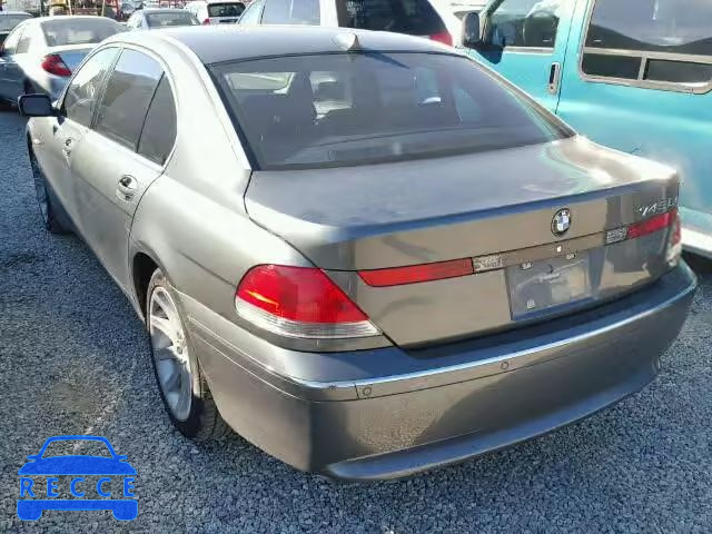 2005 BMW 745LI WBAGN63555DS58523 image 2