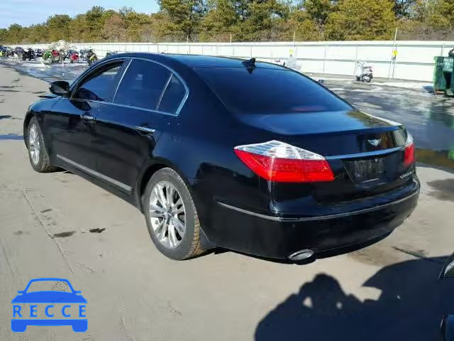 2009 HYUNDAI GENESIS KMHGC46F19U059147 image 2