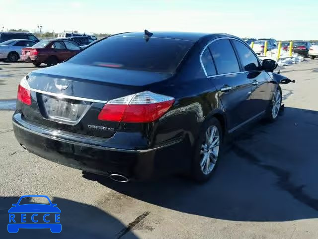 2009 HYUNDAI GENESIS KMHGC46F19U059147 image 3