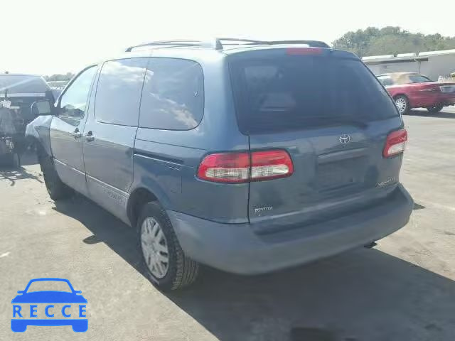 2003 TOYOTA SIENNA CE 4T3ZF19C93U525132 image 2