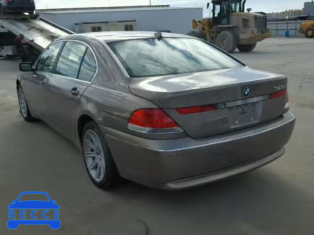 2002 BMW 745LI WBAGN63452DR06557 Bild 2