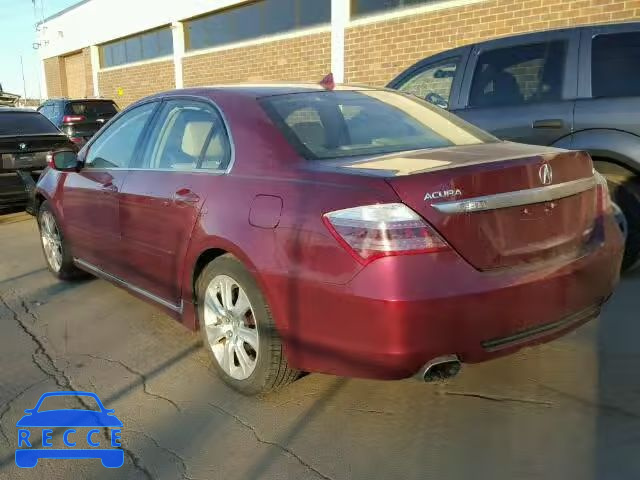 2009 ACURA RL JH4KB26669C000699 image 2