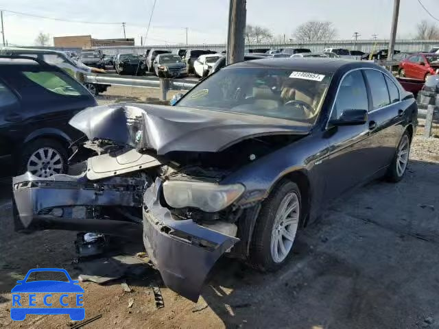 2003 BMW 745I WBAGL63483DP63515 зображення 1