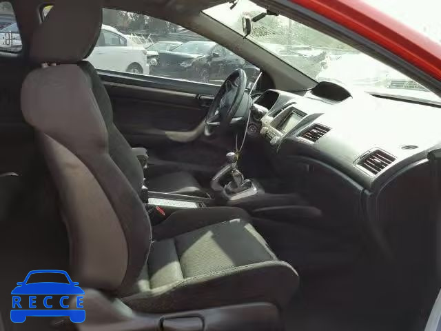 2009 HONDA CIVIC SI 2HGFG21599H702226 зображення 4