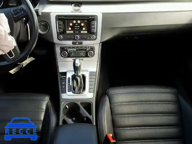 2012 VOLKSWAGEN CC LUXURY WVWHP7AN5CE500955 image 9