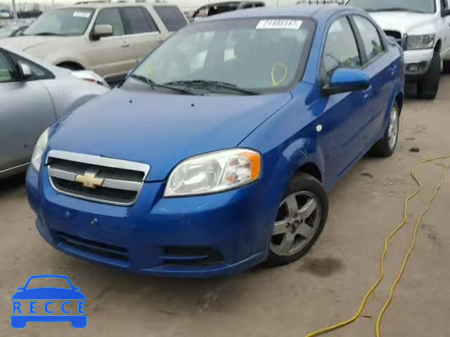 2007 CHEVROLET AVEO LT KL1TG56647B187377 зображення 1