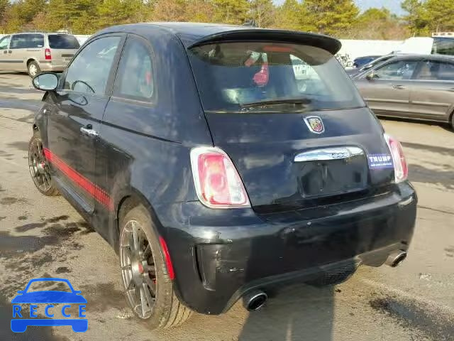 2012 FIAT 500 ABARTH 3C3CFFFH9CT313846 зображення 2